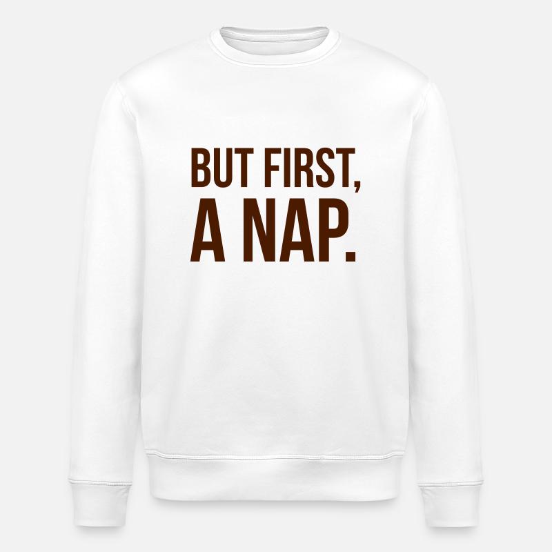 But first a NAP - Sweat bio ROLLER Stanley/Stella Unisexe - blanc
