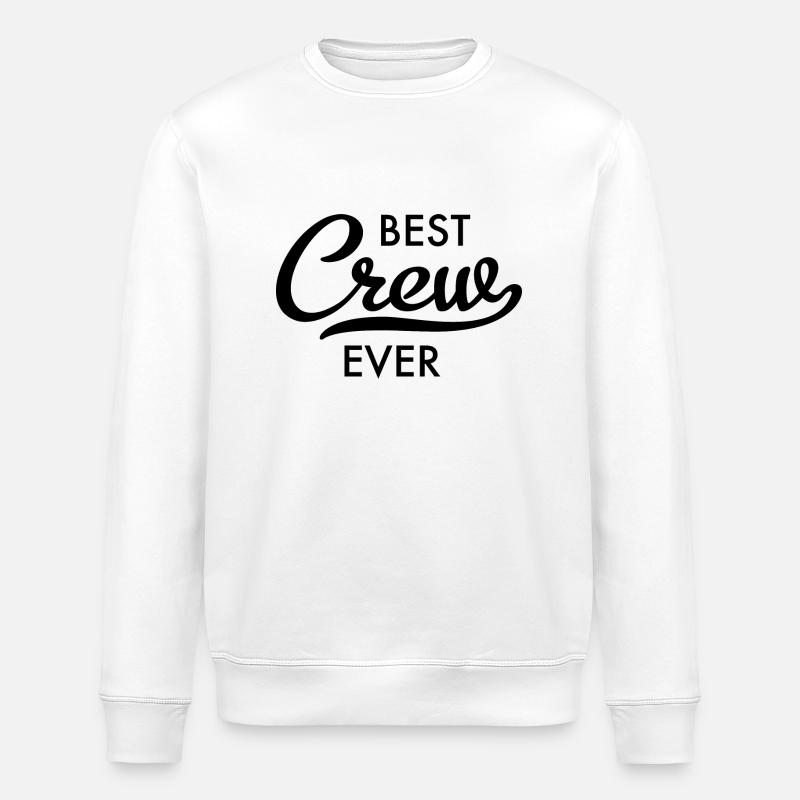 Équipage - Sweat bio ROLLER Stanley/Stella Unisexe - blanc