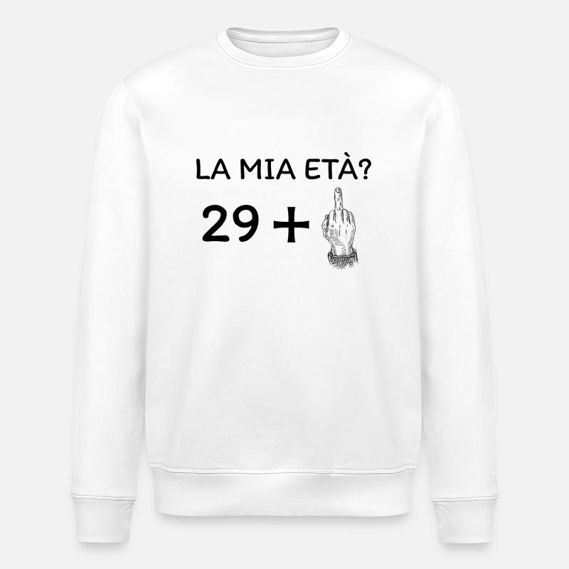 Mon âge 30 ans - Sweat bio ROLLER Stanley/Stella Unisexe - blanc