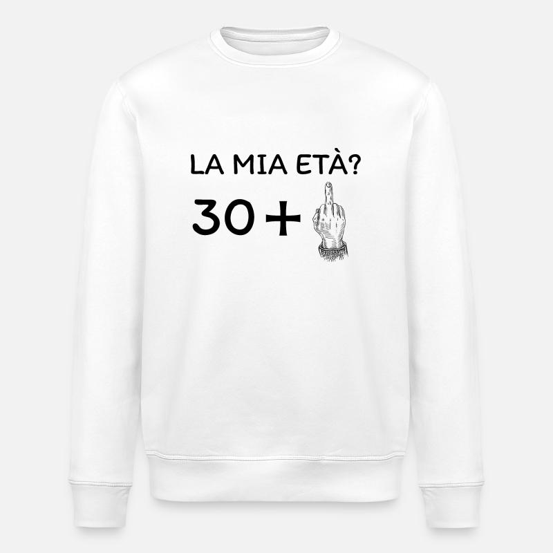 Mein Alter 31 - Stanley/Stella Unisex Bio-Sweatshirt ROLLER - Weiß