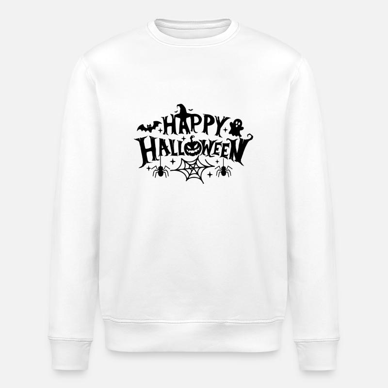 Joyeux halloween - Sweat bio ROLLER Stanley/Stella Unisexe - blanc