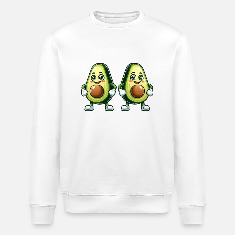 Avocat 2 - Sweat bio ROLLER Stanley/Stella Unisexe - blanc