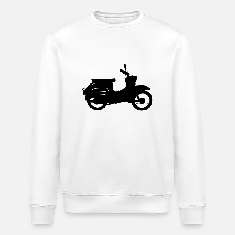 Avalez silhouette - Sweat bio ROLLER Stanley/Stella Unisexe - blanc