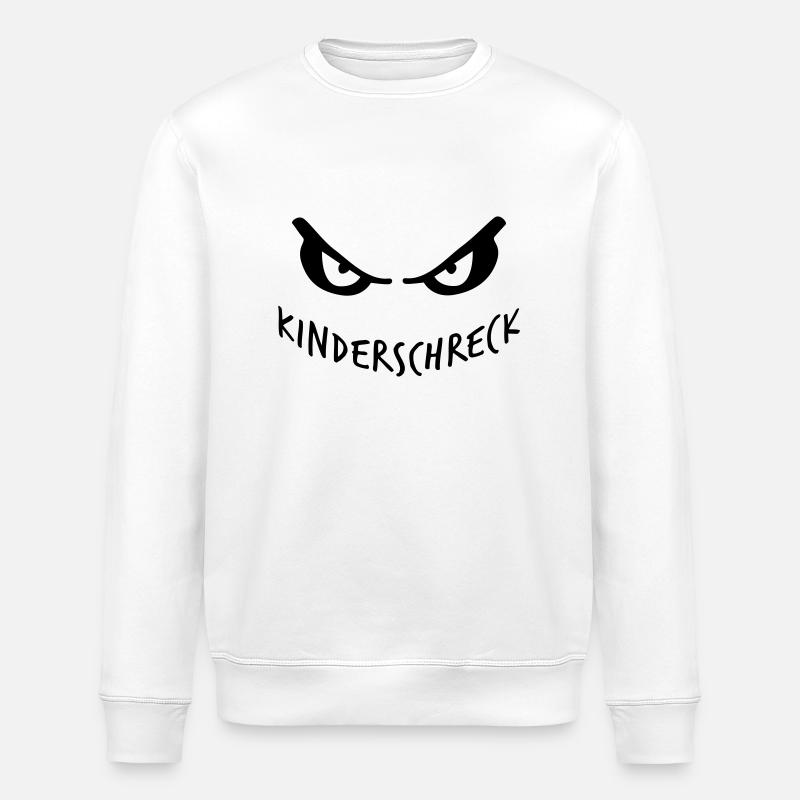 enfants effrayés - Sweat bio ROLLER Stanley/Stella Unisexe - blanc