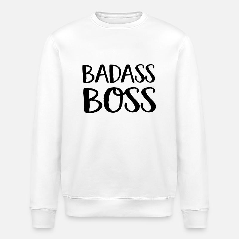 Boss - Stanley/Stella Unisex Bio-Sweatshirt ROLLER - Weiß