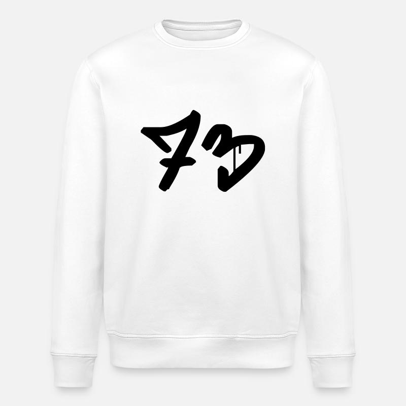 Graffiti : 73 - Stanley/Stella Unisex Bio-Sweatshirt ROLLER - Weiß