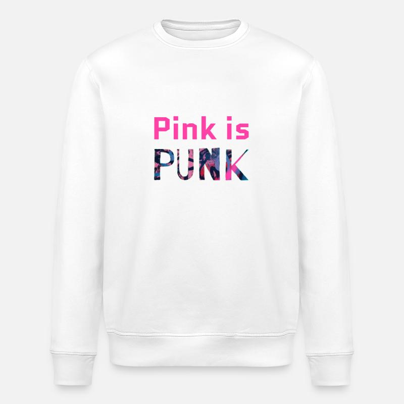 Pink is Punk - Sweat bio ROLLER Stanley/Stella Unisexe - blanc