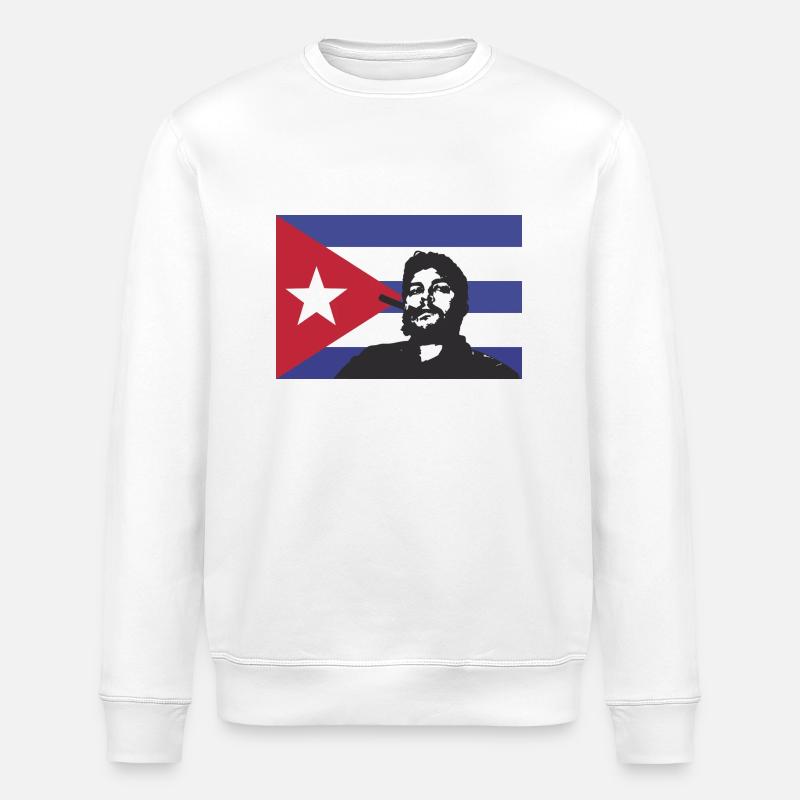 Che Guevara - Stanley/Stella ROLLER Unisex Organic Sweatshirt - white