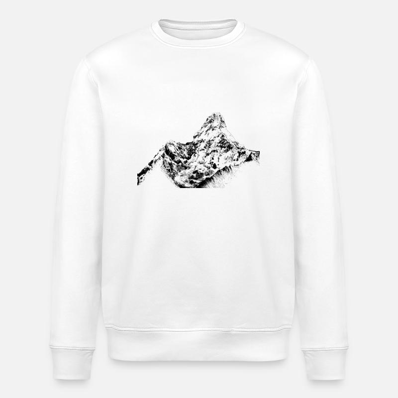 ama dablam - Stanley/Stella Unisex Bio-Sweatshirt ROLLER - Weiß