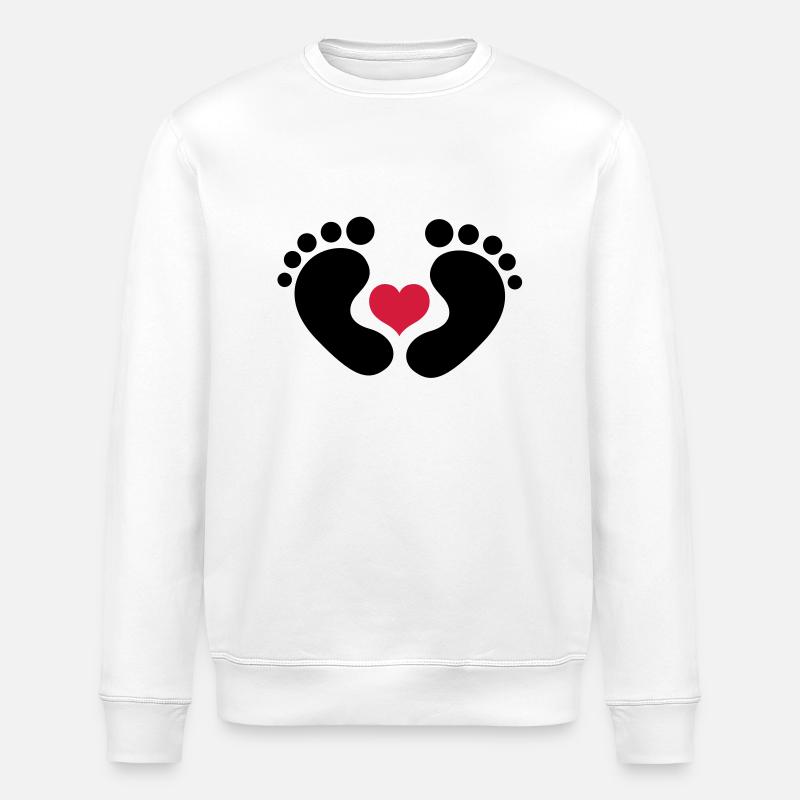 bébé - Sweat bio ROLLER Stanley/Stella Unisexe - blanc