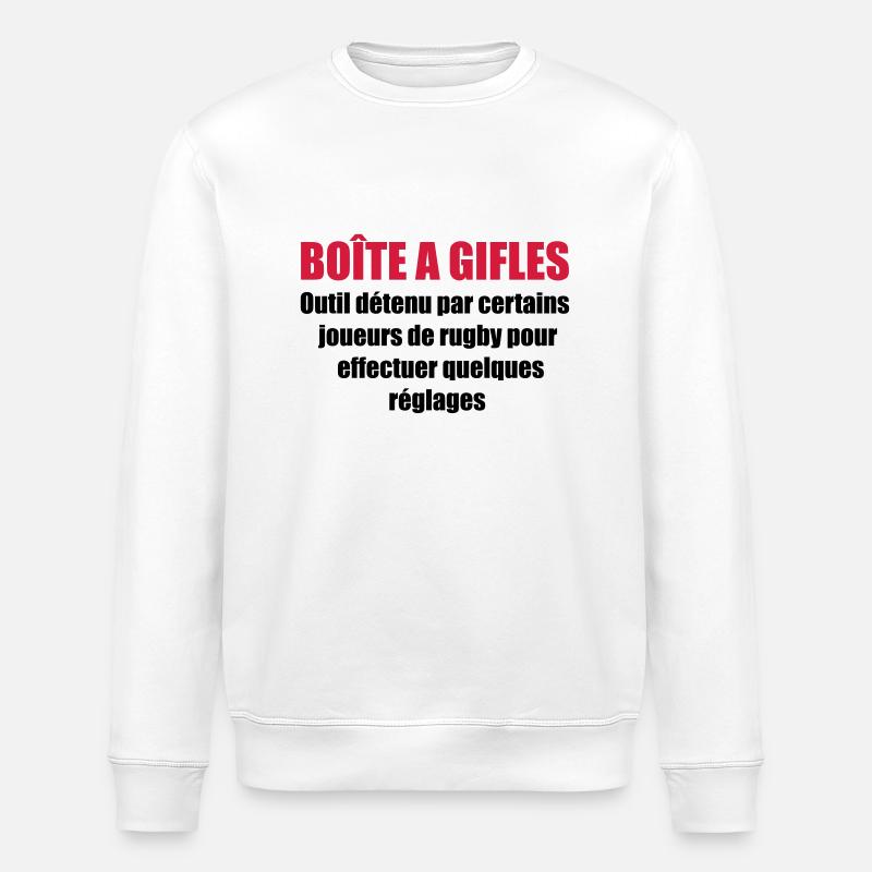 Rugby-Club - Stanley/Stella Unisex Bio-Sweatshirt ROLLER - Weiß