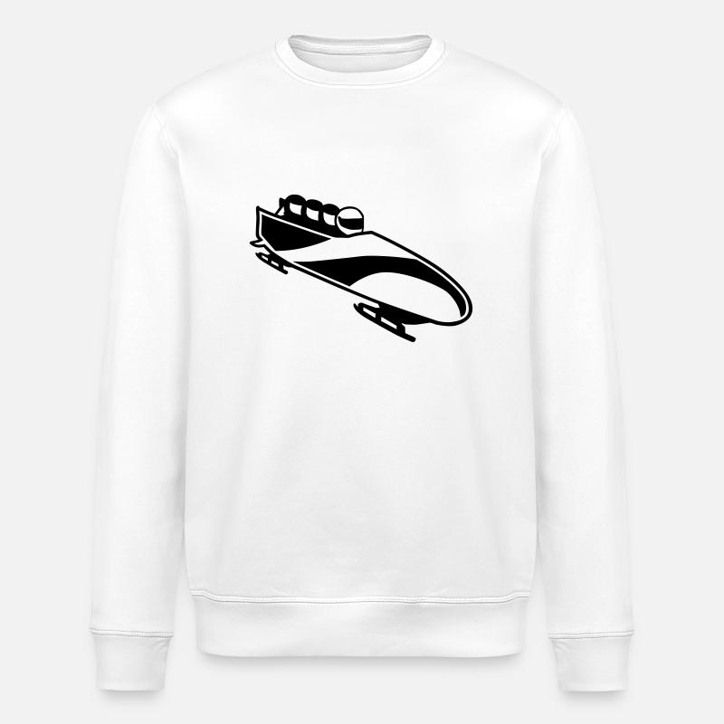 Bobsleigh - Sweat bio ROLLER Stanley/Stella Unisexe - blanc