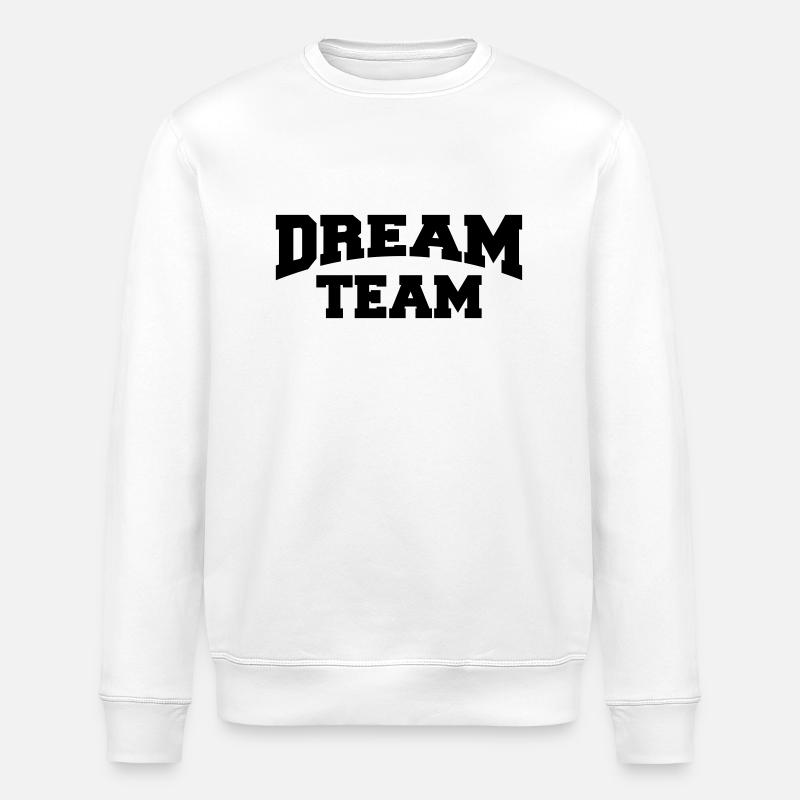 Dream Team - Sweat bio ROLLER Stanley/Stella Unisexe - blanc