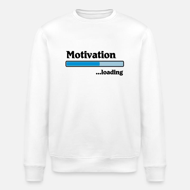 Motivation loading - Sweat bio ROLLER Stanley/Stella Unisexe - blanc