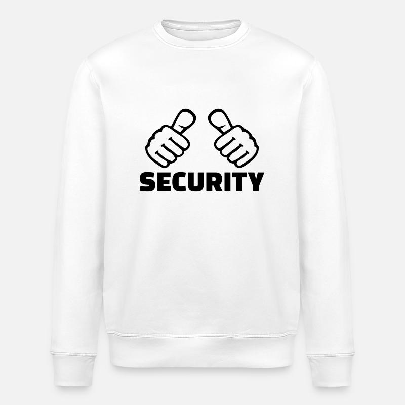 Security - Sweat bio ROLLER Stanley/Stella Unisexe - blanc