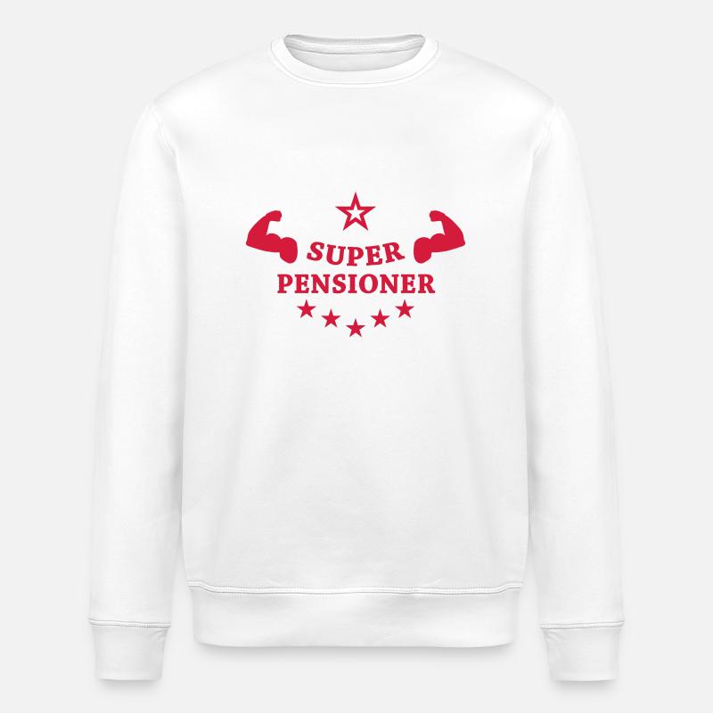 Ruhestand / Rentner / Rentnerin / Rente - Stanley/Stella Unisex Bio-Sweatshirt ROLLER - Weiß
