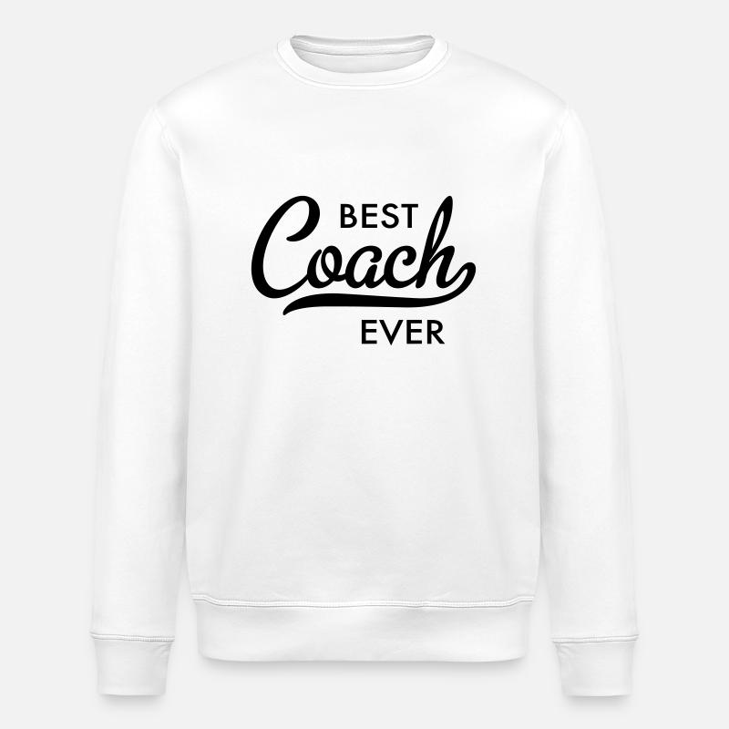 coach - Stanley/Stella Unisex Bio-Sweatshirt ROLLER - Weiß