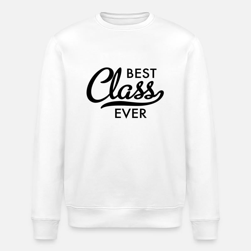 meilleure classe - Sweat bio ROLLER Stanley/Stella Unisexe - blanc