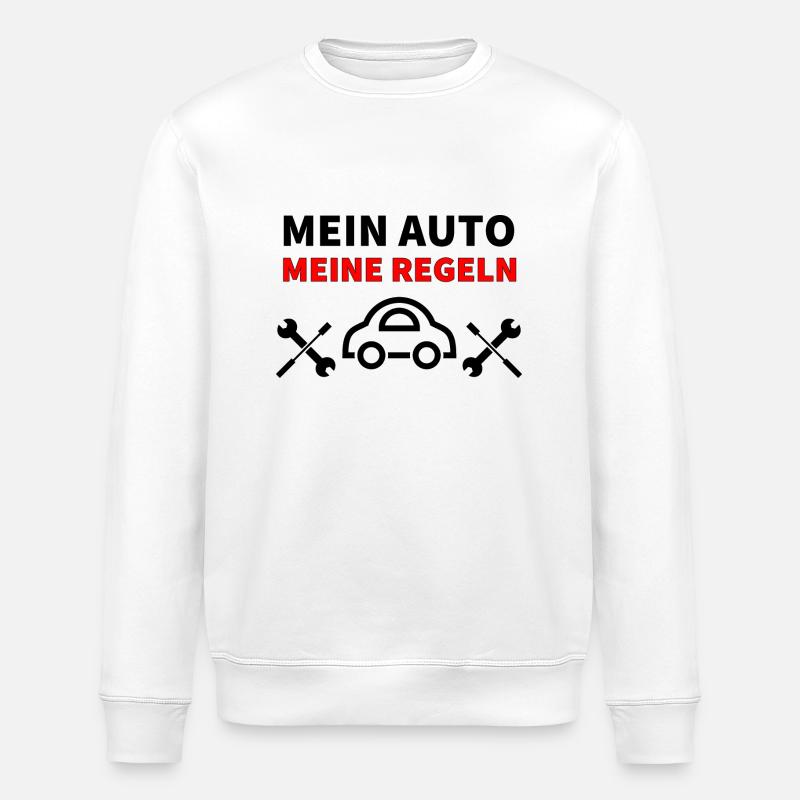 Auto - Stanley/Stella Unisex Bio-Sweatshirt ROLLER - Weiß