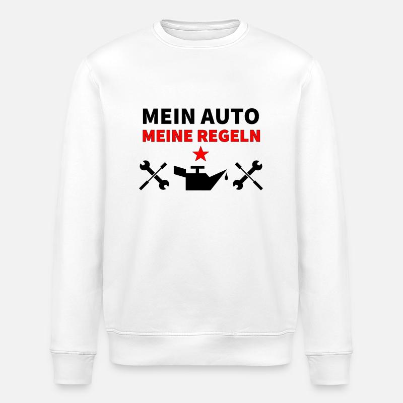 Auto - Stanley/Stella Unisex Bio-Sweatshirt ROLLER - Weiß