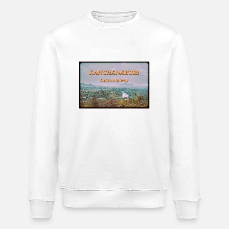 Kantchanaburi - Sweat bio ROLLER Stanley/Stella Unisexe - blanc