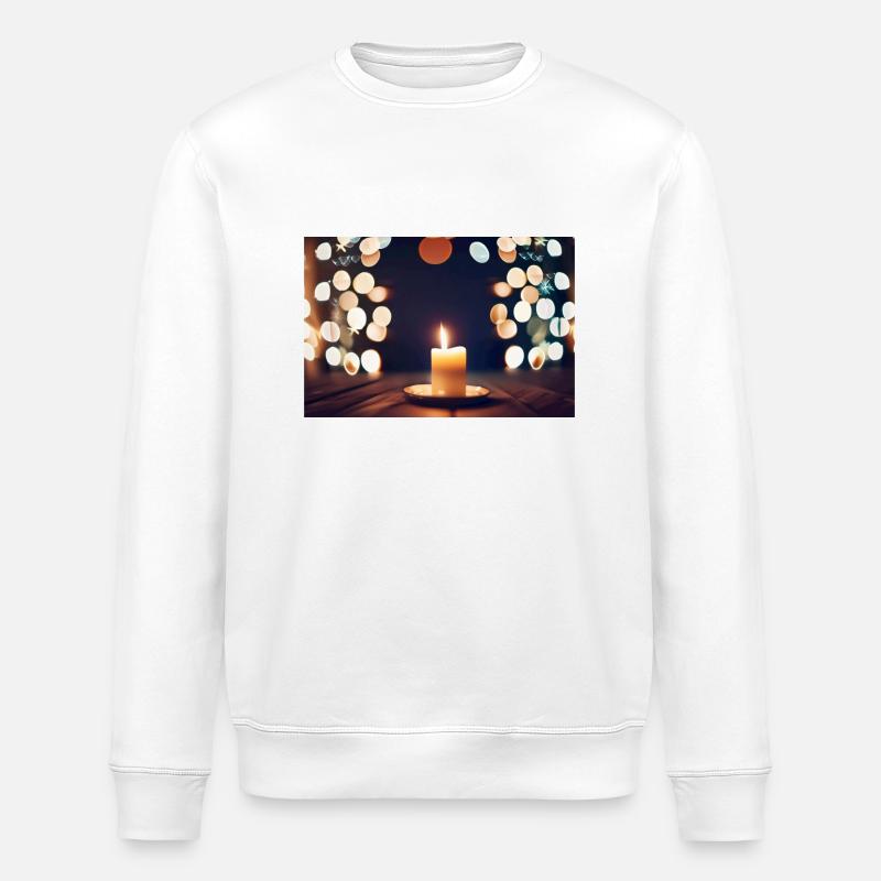 Noël - Sweat bio ROLLER Stanley/Stella Unisexe - blanc