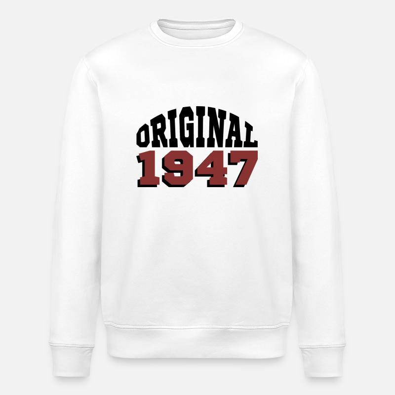 Original 1947 - Sweat bio ROLLER Stanley/Stella Unisexe - blanc