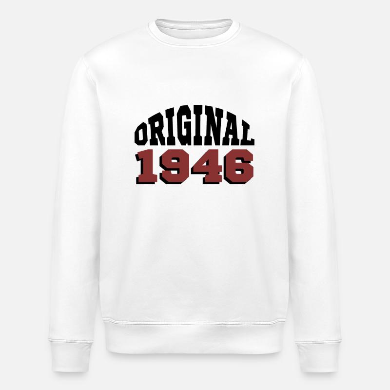 Original 1946 - Sweat bio ROLLER Stanley/Stella Unisexe - blanc