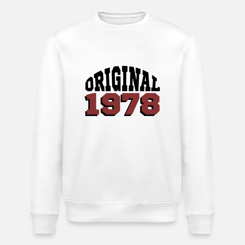 Original 1978 - Stanley/Stella Unisex Bio-Sweatshirt ROLLER - Weiß