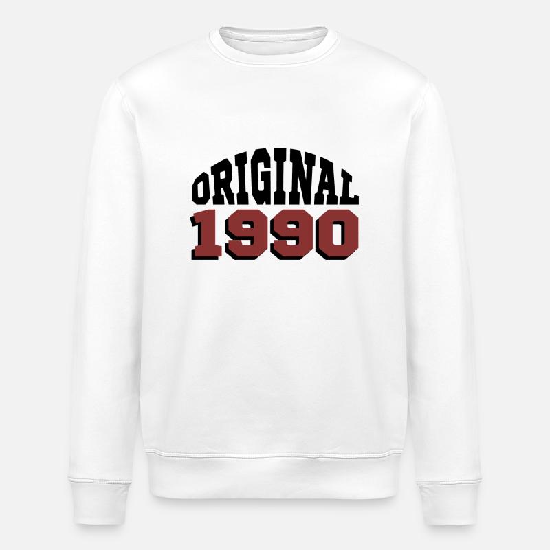 Original 1990 - Stanley/Stella Unisex Bio-Sweatshirt ROLLER - Weiß