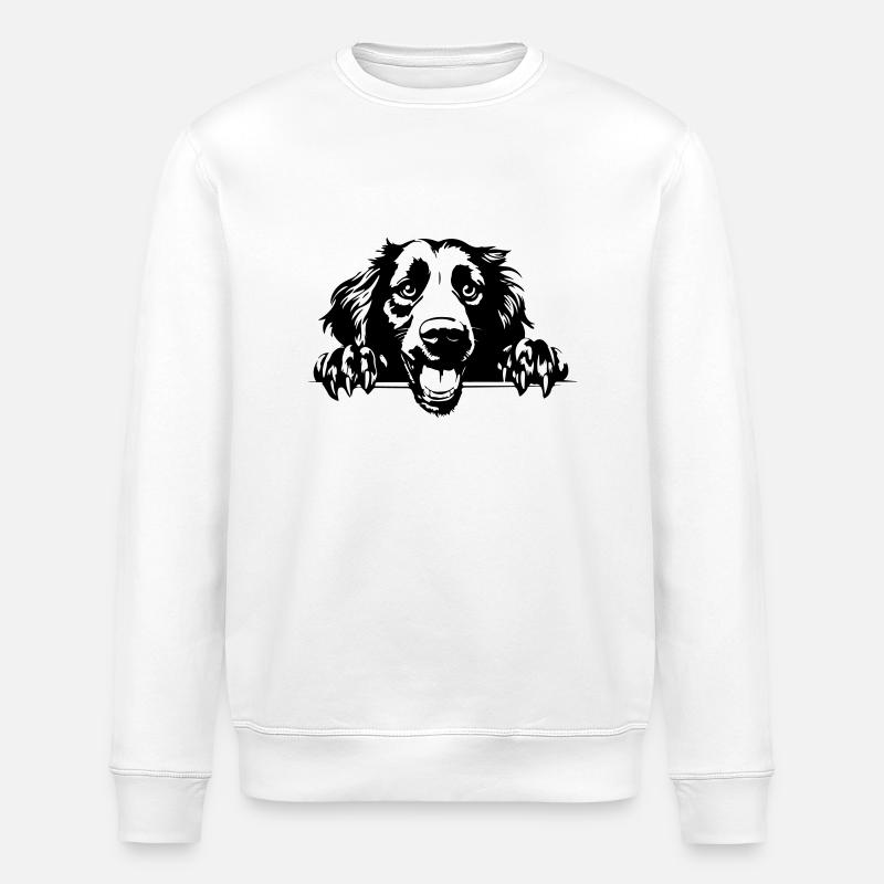 Retriever fidèle - Sweat bio ROLLER Stanley/Stella Unisexe - blanc