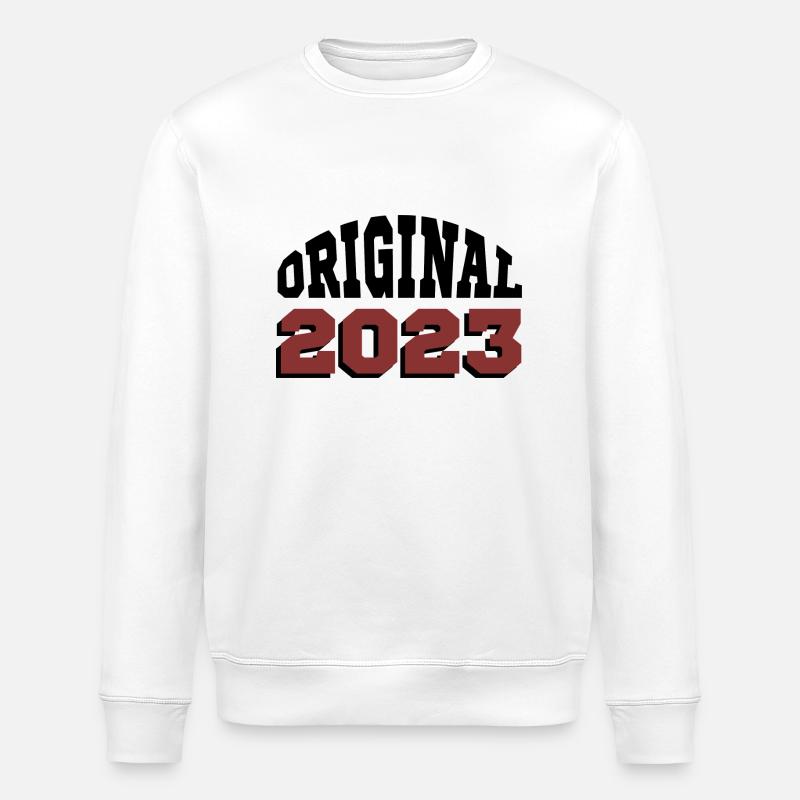 Ursprünglich: 2023 - Stanley/Stella Unisex Bio-Sweatshirt ROLLER - Weiß