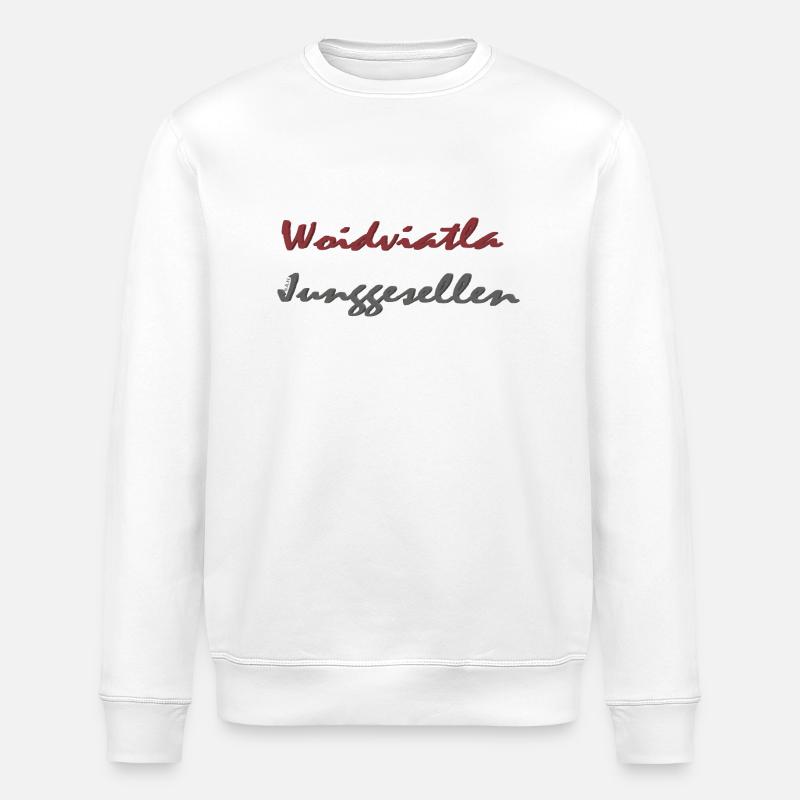 Célibataires Waldviertel - Sweat bio ROLLER Stanley/Stella Unisexe - blanc