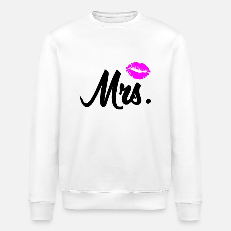 mrs - Stanley/Stella Unisex Bio-Sweatshirt ROLLER - Weiß