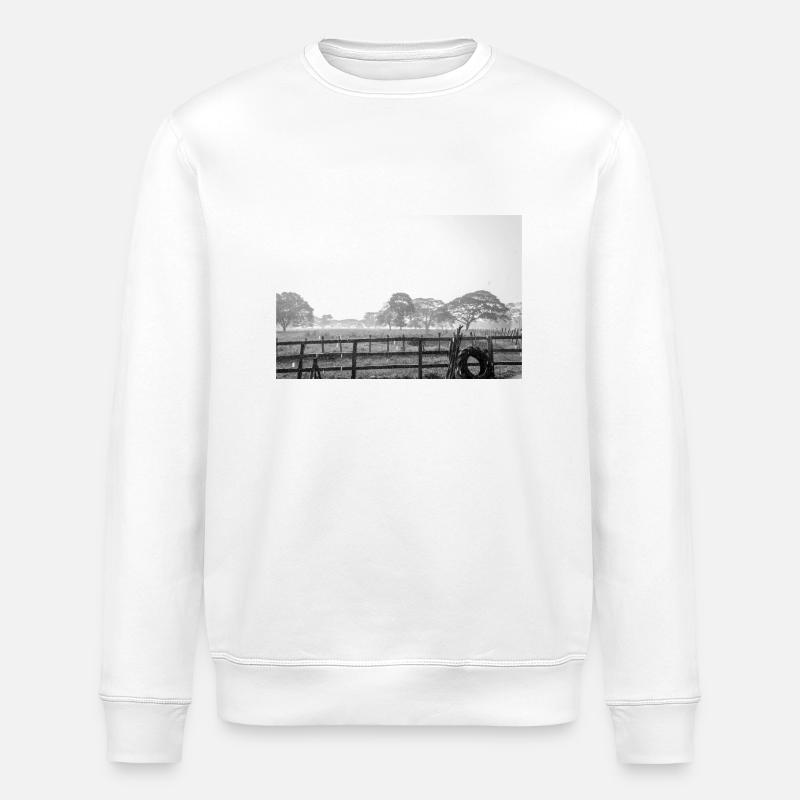 im Regen - Stanley/Stella Unisex Bio-Sweatshirt ROLLER - Weiß