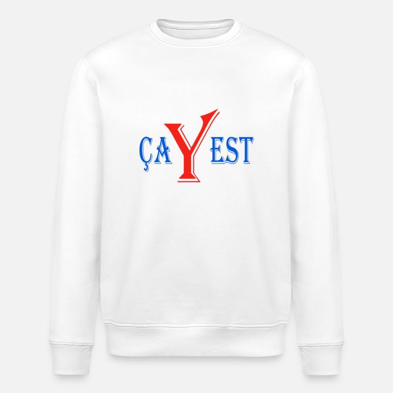 That's it - Stanley/Stella ROLLER Unisex Organic Sweatshirt - white