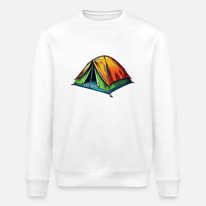 zelt - Stanley/Stella Unisex Bio-Sweatshirt ROLLER - Weiß