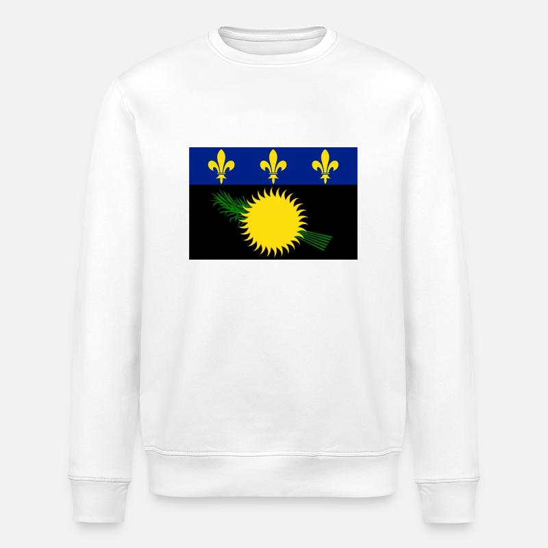 Guadeloupe - Stanley/Stella Unisex Bio-Sweatshirt ROLLER - Weiß