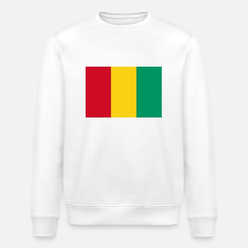 Guinea - Stanley/Stella Unisex Bio-Sweatshirt ROLLER - Weiß