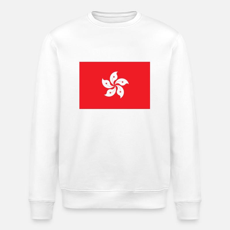 Hongkong - Stanley/Stella Unisex Bio-Sweatshirt ROLLER - Weiß