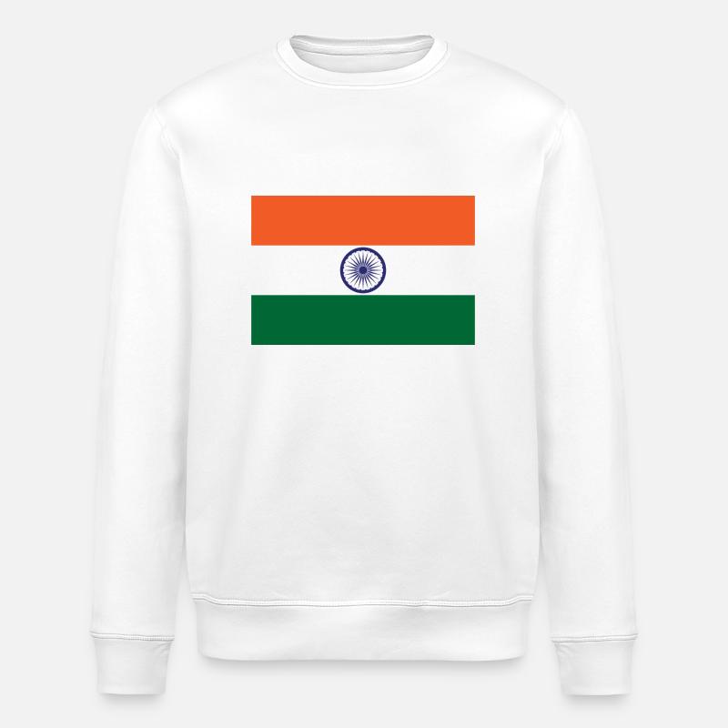 Indien - Stanley/Stella Unisex Bio-Sweatshirt ROLLER - Weiß