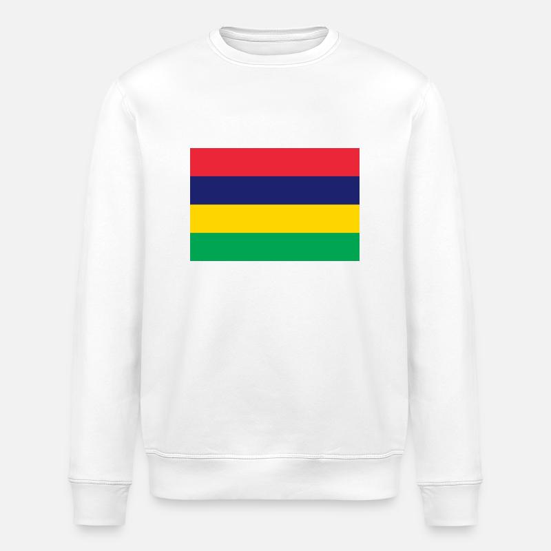 Mauritius - Stanley/Stella Unisex Bio-Sweatshirt ROLLER - Weiß