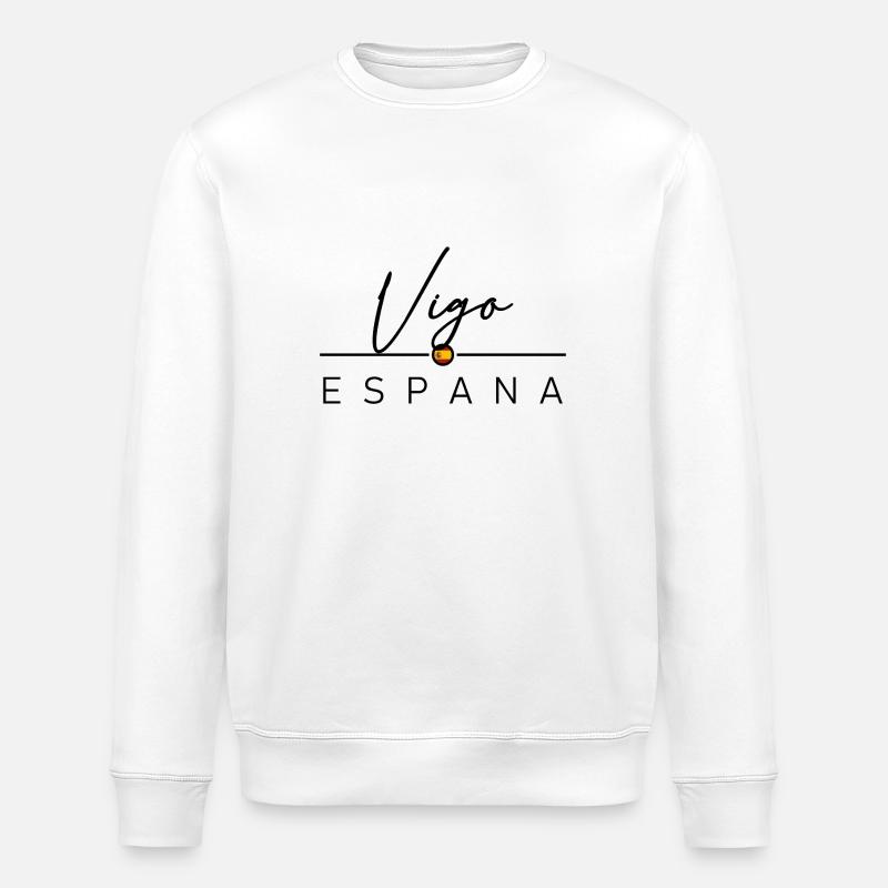 Espagne - Vigo - Espagne - España - Sweat bio ROLLER Stanley/Stella Unisexe - blanc