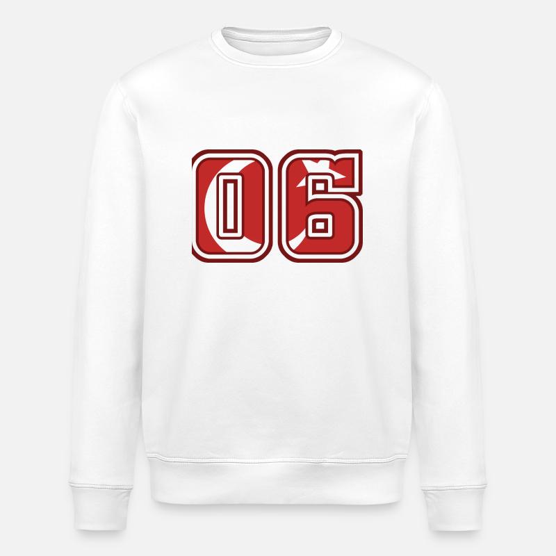 Ankara - Stanley/Stella Unisex Bio-Sweatshirt ROLLER - Weiß