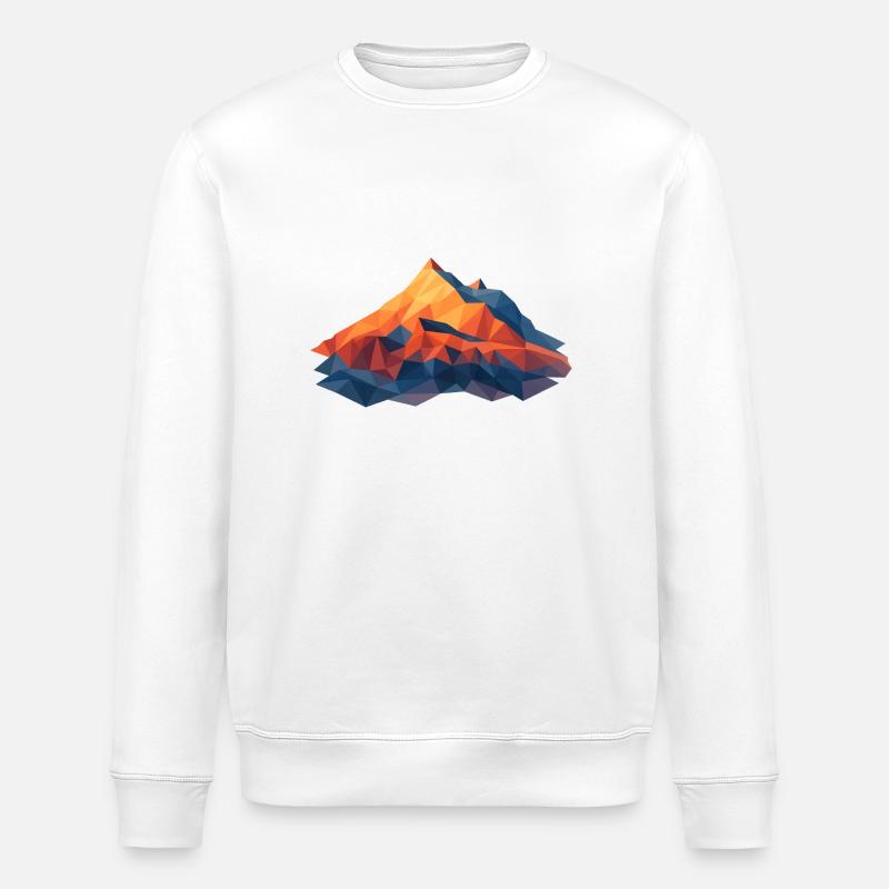 Weisshorn VS 4505m LowPoly - Sweat bio ROLLER Stanley/Stella Unisexe - blanc