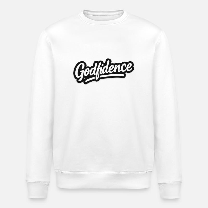 Divinité - Sweat bio ROLLER Stanley/Stella Unisexe - blanc