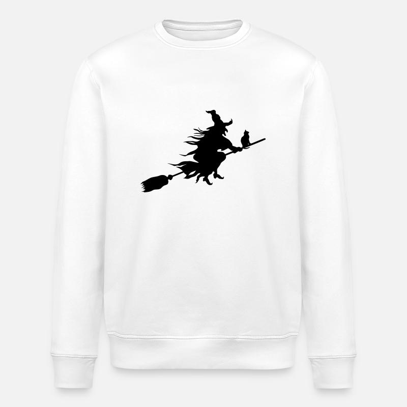 Hexe - Stanley/Stella Unisex Bio-Sweatshirt ROLLER - Weiß