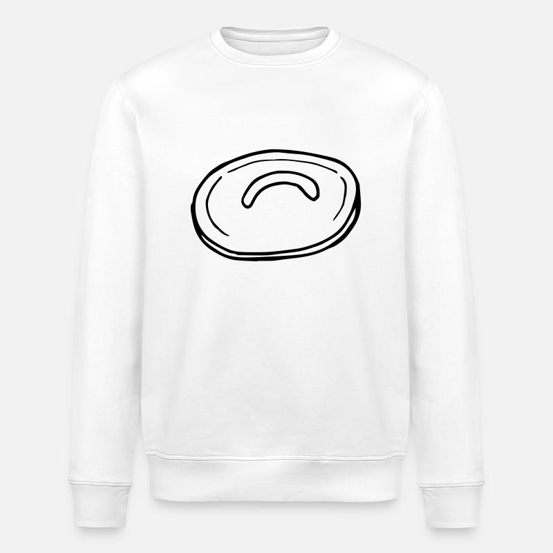 Kochtopfdeckel, Deckel, kochen - Stanley/Stella Unisex Bio-Sweatshirt ROLLER - Weiß