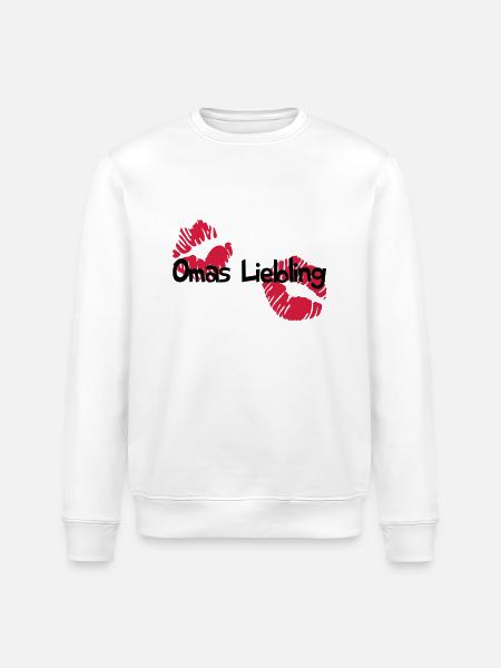 Omas Liebling - Stanley/Stella Unisex Bio-Sweatshirt ROLLER - Weiß