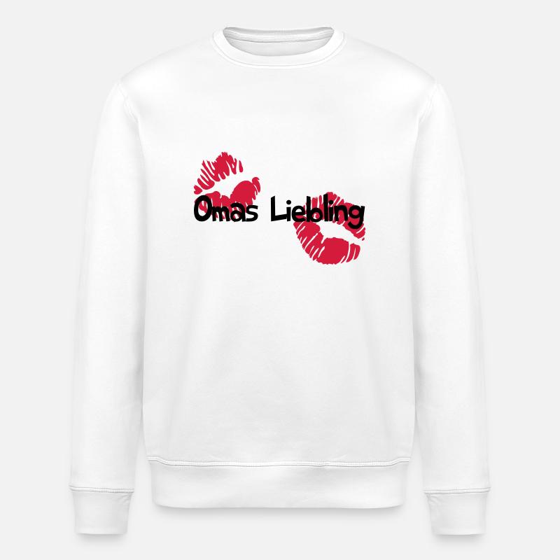 Omas Liebling - Stanley/Stella Unisex Bio-Sweatshirt ROLLER - Weiß